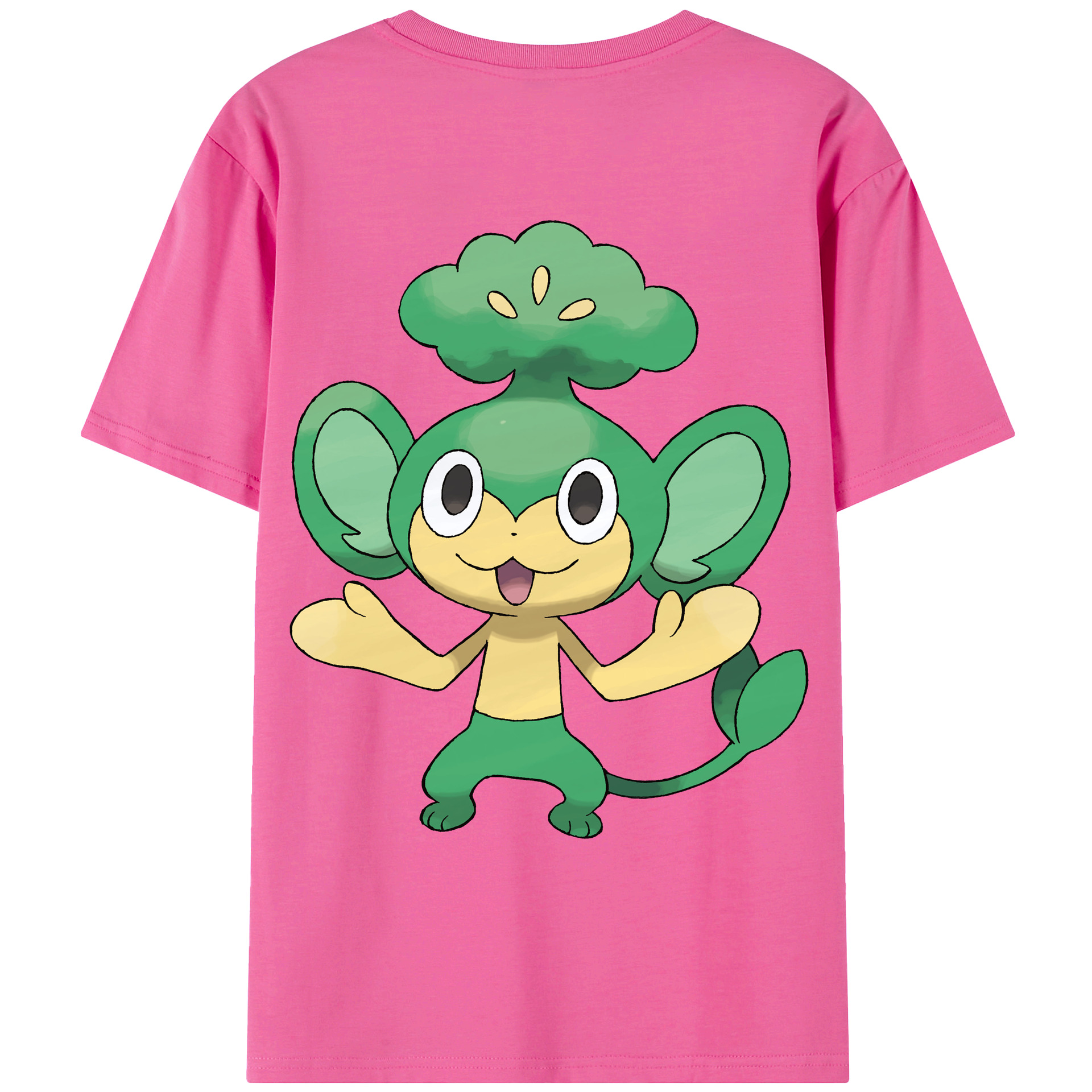 （画像用） ポケットモンスター Pokémon レディース半袖Tシャツ(バックプリント)